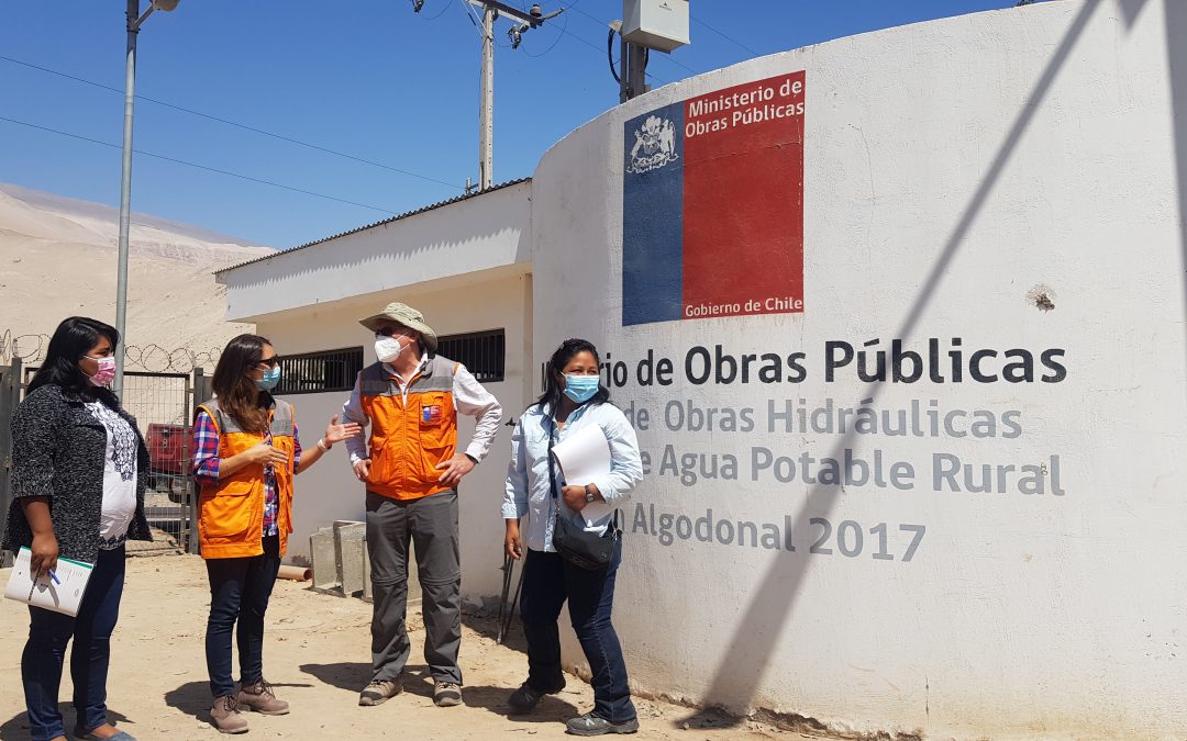 MOP avanza en obras que mejorarán servicio en ocho sistemas de agua potable rural