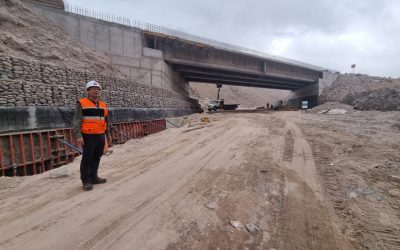 MOP avanza en construcción de puentes en sector El Águila – Cuesta Cardones en ruta internacional 11 CH
