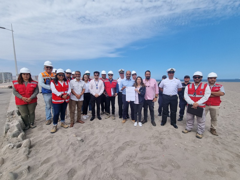 MOP partió con proyecto de mejoramiento del borde costero de playa Las Machas