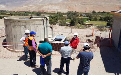Avanzan obras del MOP que llevarán el agua potable de calidad al poblado de Camarones