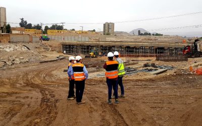 Puente en atravieso de calle Guillermo Sánchez toma forma y presenta un 60 % de avance de obras