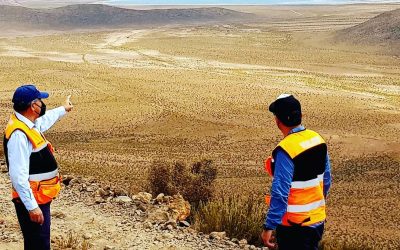 MOP prepara conservación en embalse de Caritaya que dará seguridad hídrica al valle de Camarones