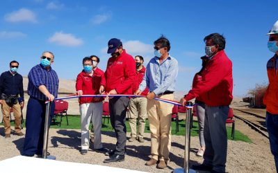 Inauguran obras de captación de agua potable en Villa Frontera y La Ponderosa