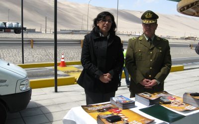MOP y Carabineros inician control conjunto en plazas de pesaje para evitar riesgos por sobrecarga