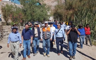 MOP anuncia el mejoramiento de la conectividad del poblado de Chitita