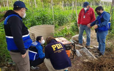 MOP y PDI fiscalizan denuncias por extracción ilegal de aguas en caleta Vítor