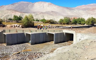 Agricultores de quebrada de Humallani le dirán adiós a los aislamientos con obras del Plan de Reconstrucción Económico
