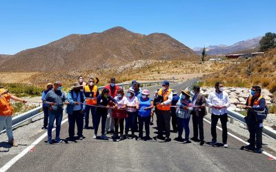 Gobierno junto a vecinos y dirigentes inauguran pavimentación del tramo Ticnamar – Belén