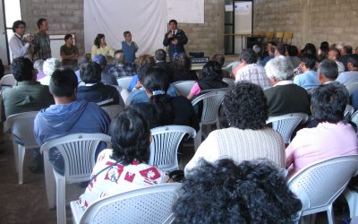 MOP informa a la comunidad de Lluta  avances en Diseño de Embalse Chironta