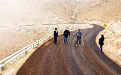 MOP pavimenta desarrollo de pueblos originarios con iniciativa de conectividad en ruta A-31