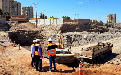 Se acabó la espera con inicio de obras de construcción de atravieso elevado en calle Guillermo Sánchez