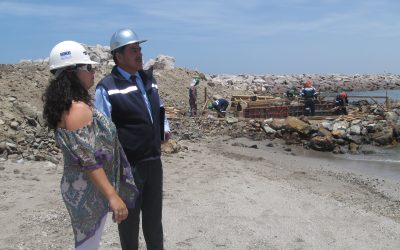 MOP avanza en obras de Mejoramiento de Balneario “El Laucho”